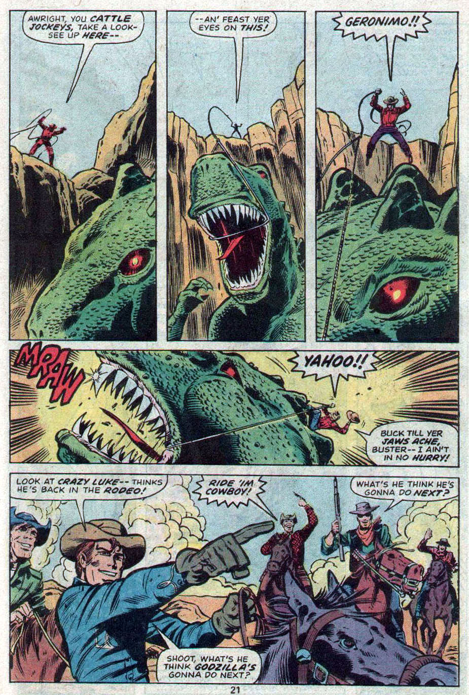 Read online Godzilla (1977) comic -  Issue #16 - 12