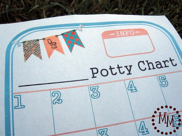 Potty Training Chart Free Printable