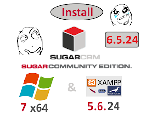 Install SugarCRM CE 6.5.24 on Windows 7 localhost ( XAMPP 5.6.24 ) - PHP CRM