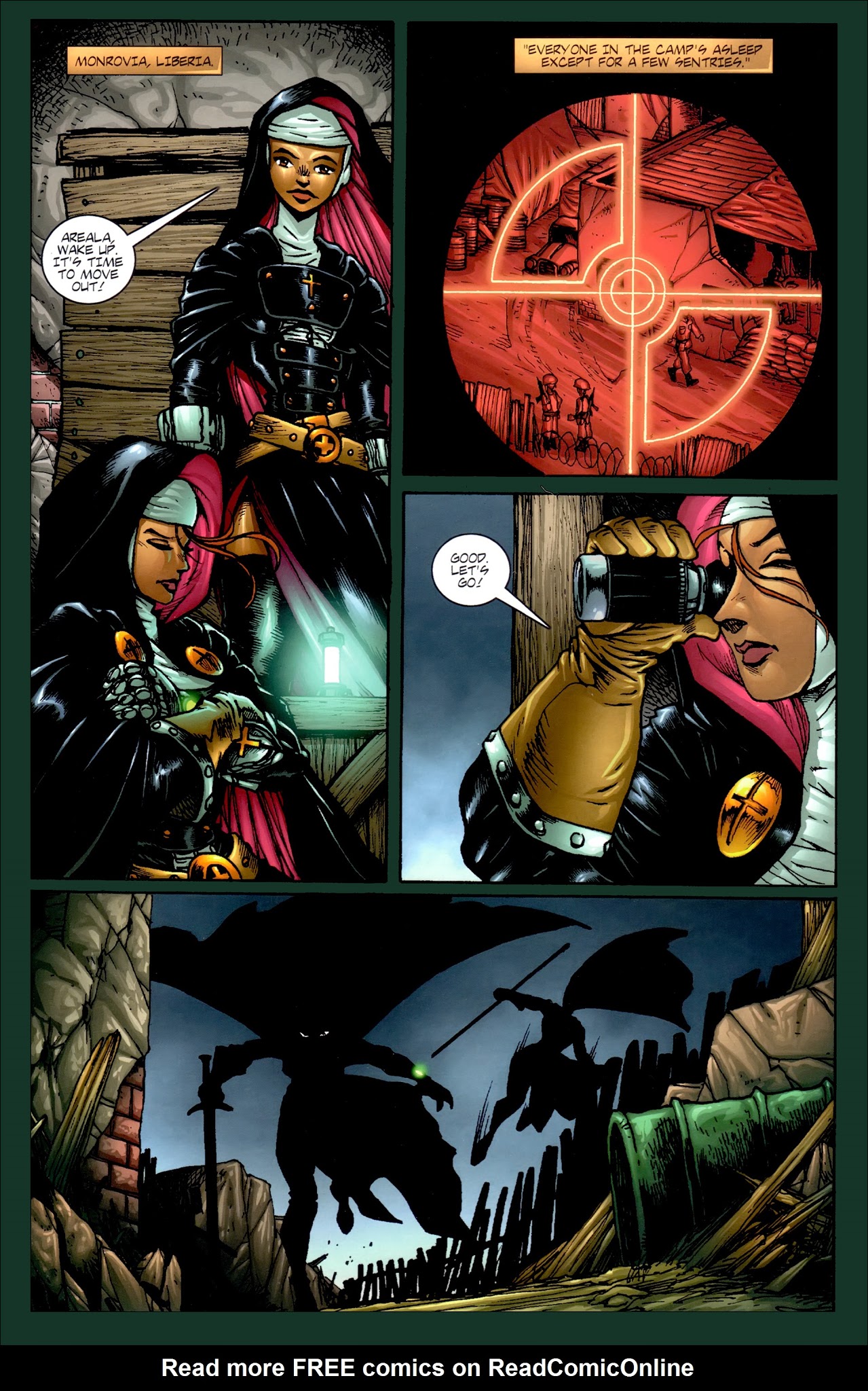 Read online Warrior Nun Areala (1999) comic -  Issue #1 - 5