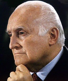 Oscar Luigi Scalfaro, who was the ninth President of the Italian Republic