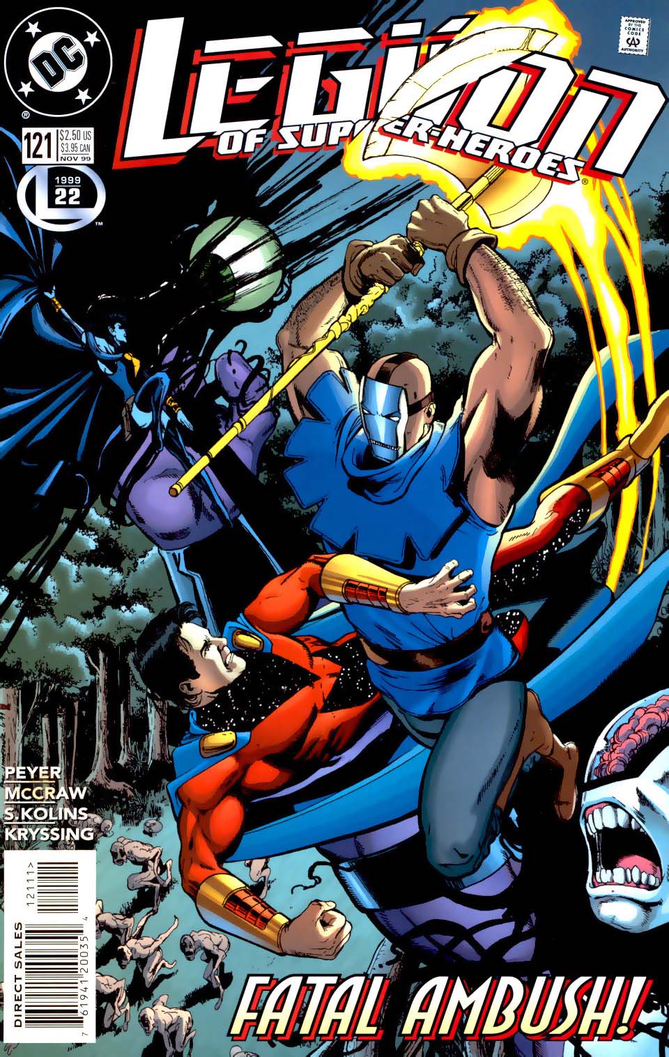 Read online Legion of Super-Heroes (1989) comic -  Issue #121 - 1