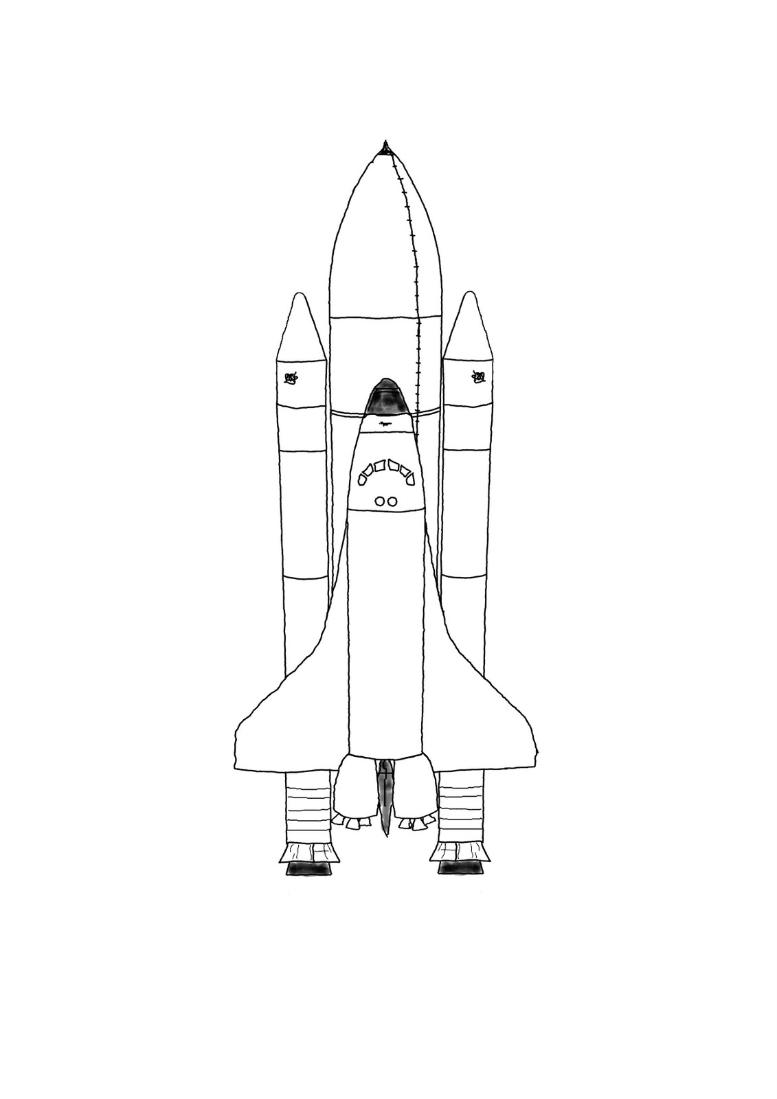 Najbardziej Poszukiwane Rakieta Kosmiczna Kolorowanka