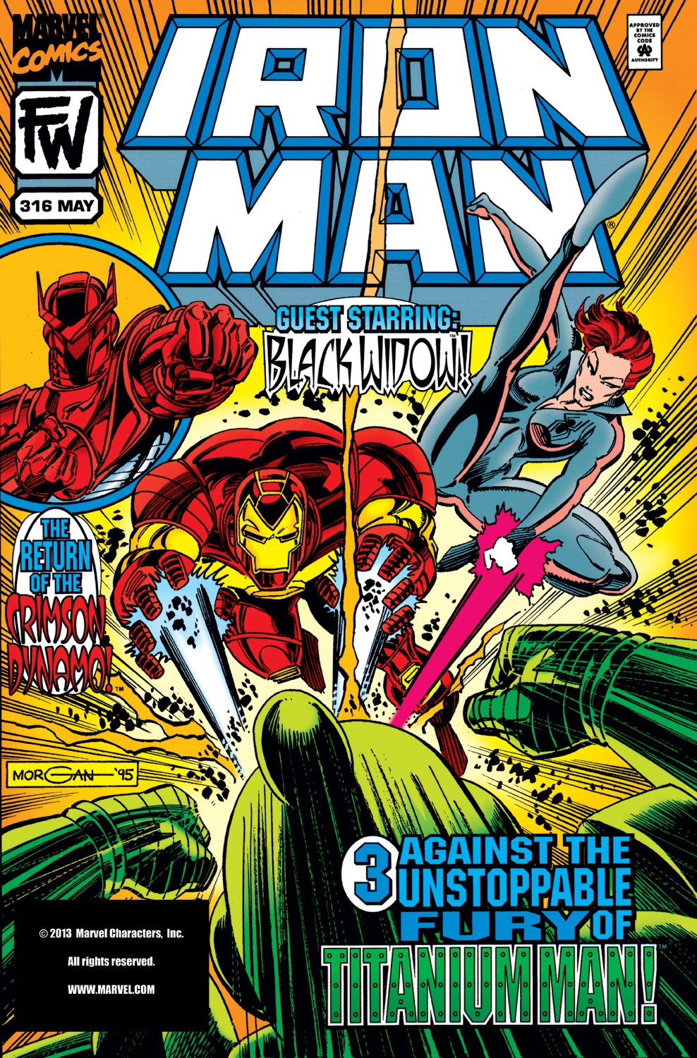 Read online Iron Man (1968) comic -  Issue #316 - 1