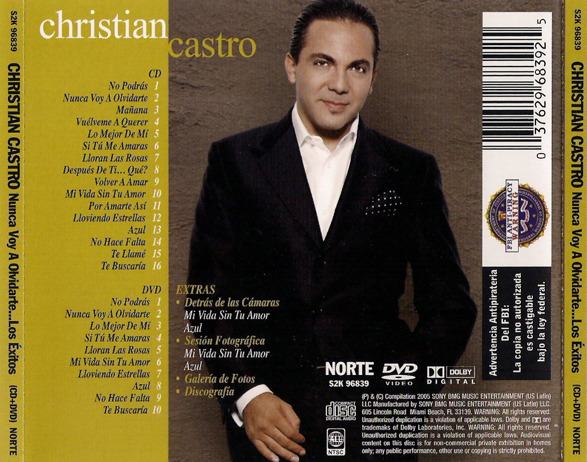 Cristian Castro Discografia Completa [30 Discos]