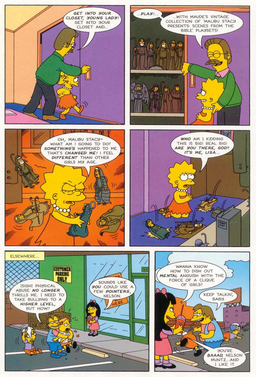 Read online Treehouse of Horror comic -  Issue #5 - 10