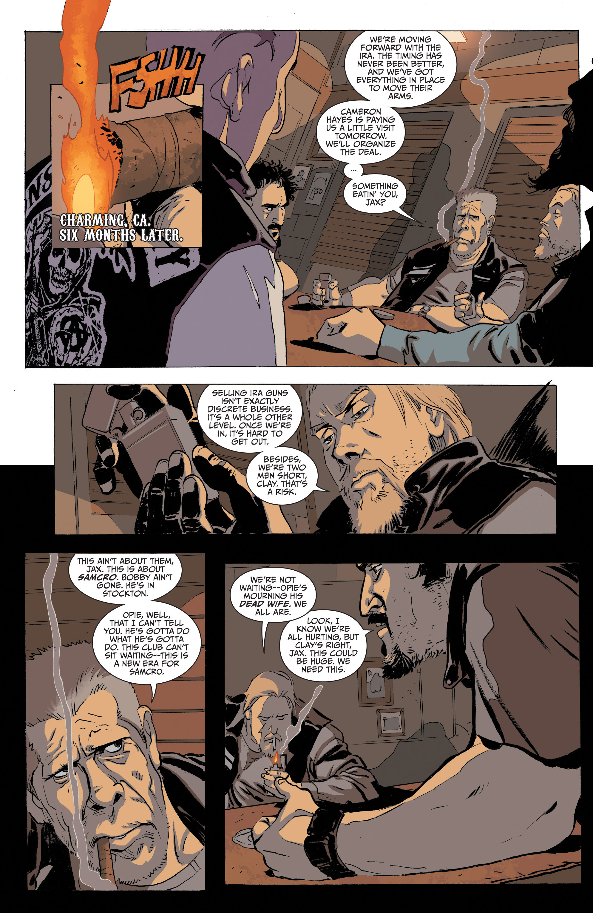 Read online Sons of Anarchy comic -  Issue #23 - 4