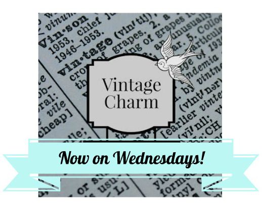 My Thrift Store Addiction Vintage Charm link party