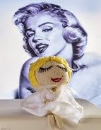 Marilyn Monroe doll - $5.50 USD