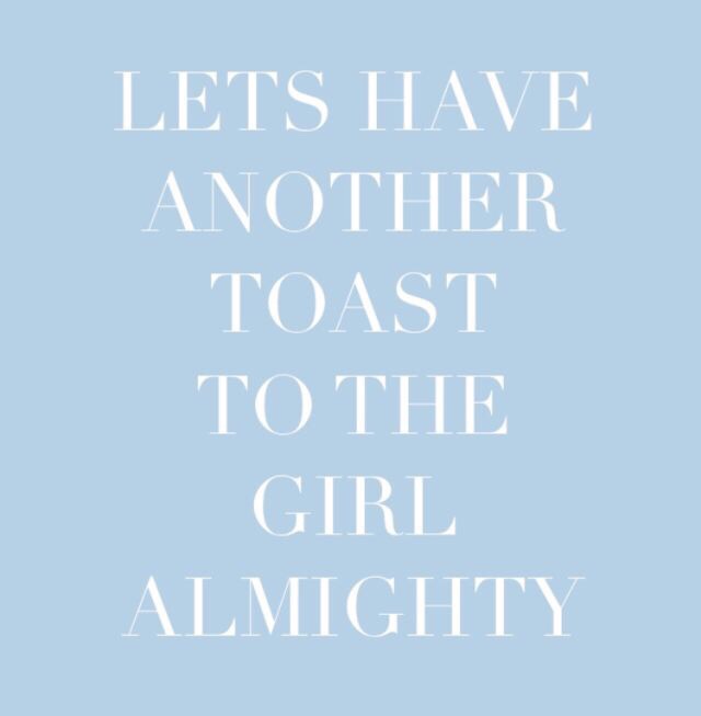 To the Girl Almighty