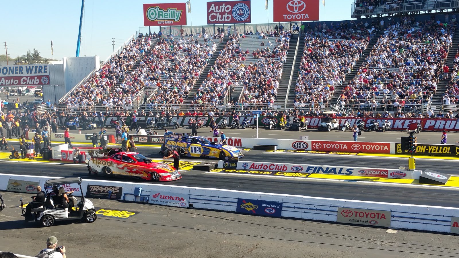 Ørkenblogg From the NHRA Drag Race Finals in Pomona 2016
