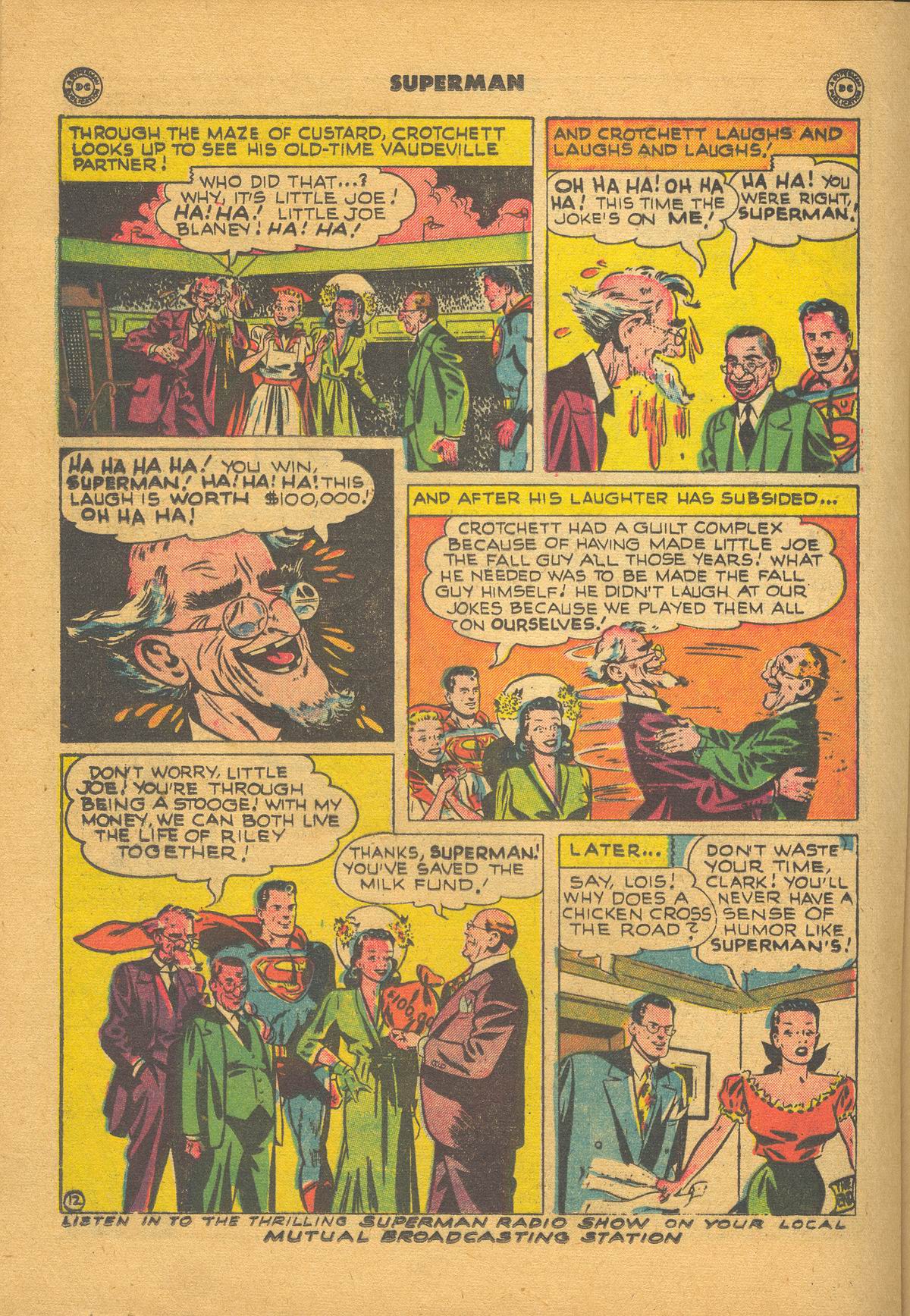 Read online Superman (1939) comic -  Issue #56 - 28