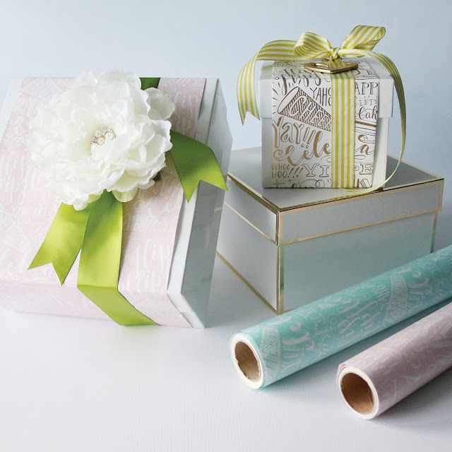 pretty wrapping papers from Creative Bag