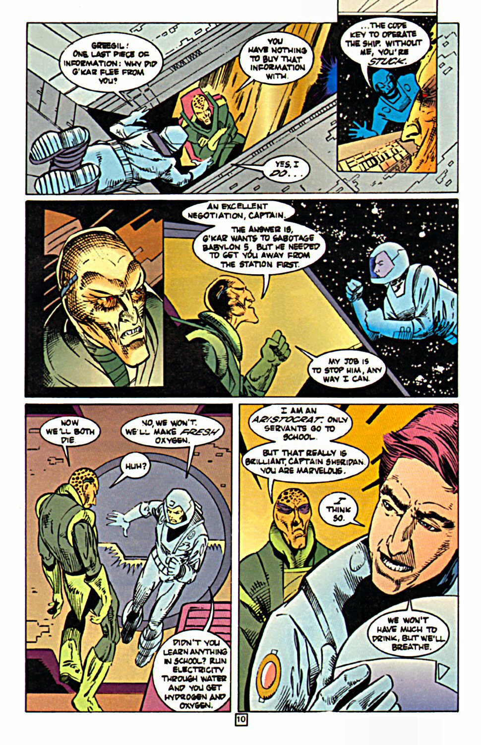 Read online Babylon 5 (1995) comic -  Issue #10 - 12