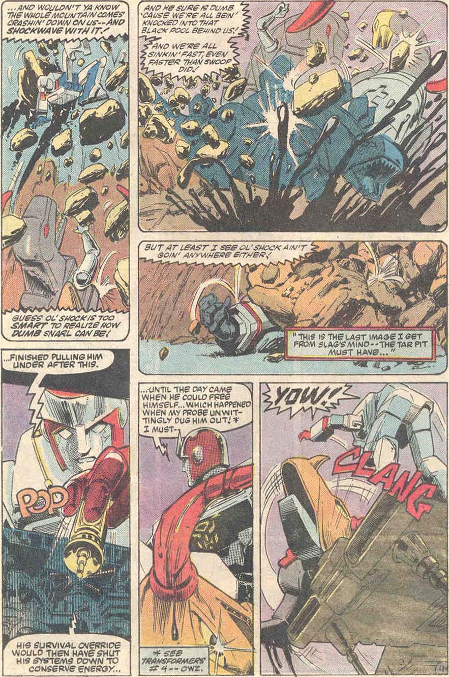 Read online The Transformers (1984) comic -  Issue #8 - 11