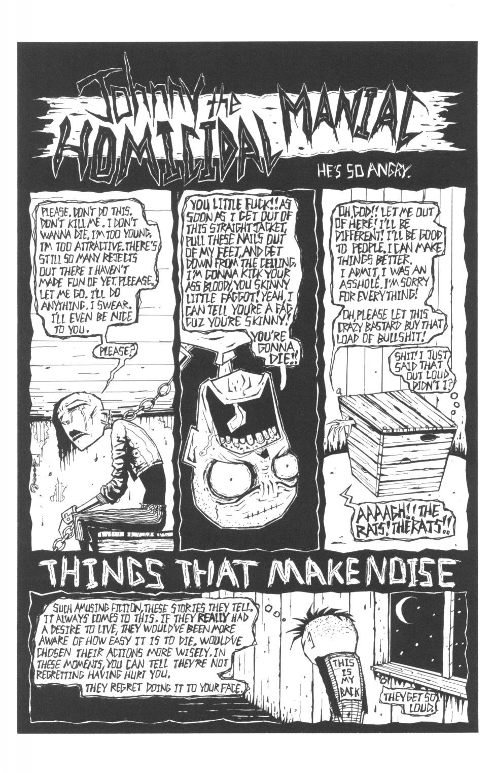 Read online Johnny the Homicidal Maniac comic -  Issue #2 - 12