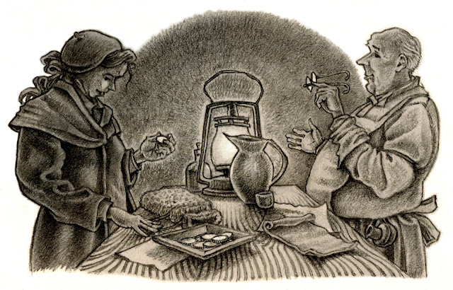 The Broken Circle Illustration Frank Riccio Illustration