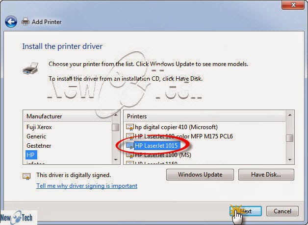 How to Install HP LaserJet 1010 Driver on Windows 7 ~ New ...