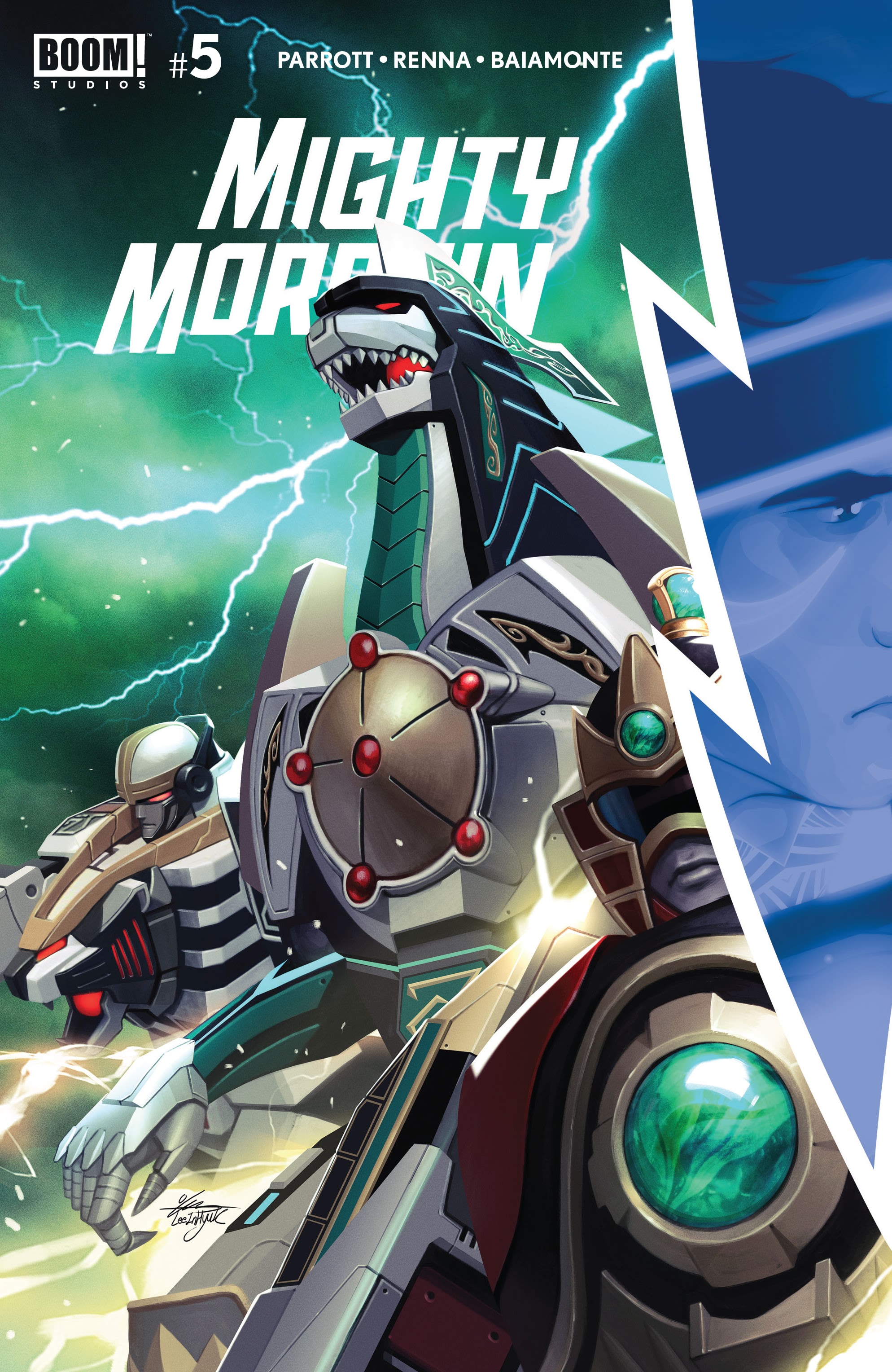 Read online Mighty Morphin comic -  Issue #5 - 1