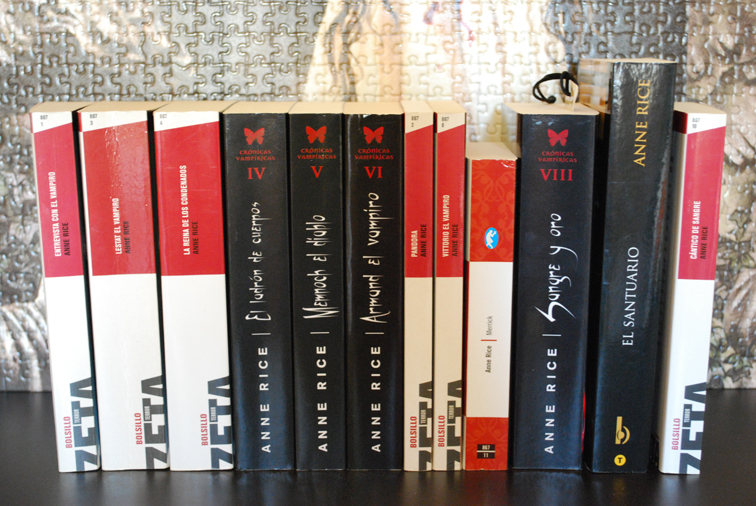 Reseña LIBROS: Saga -> Crónicas Vampíricas Anne Rice