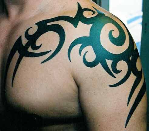 Tribal Maori Shulder Tattoo Also on StyleBistro tribal maori tattoo