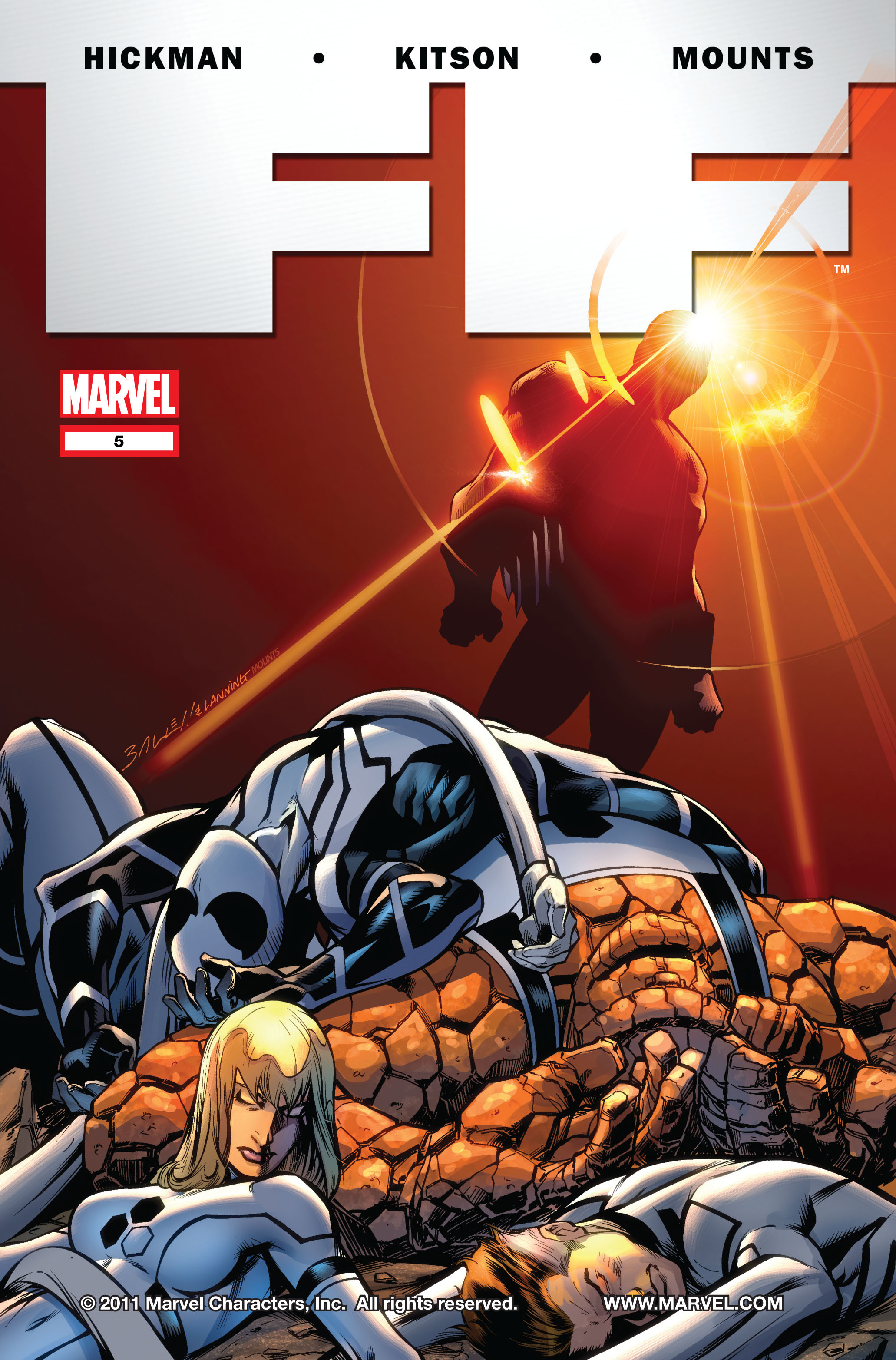 Read online FF (2011) comic -  Issue #5 - 1