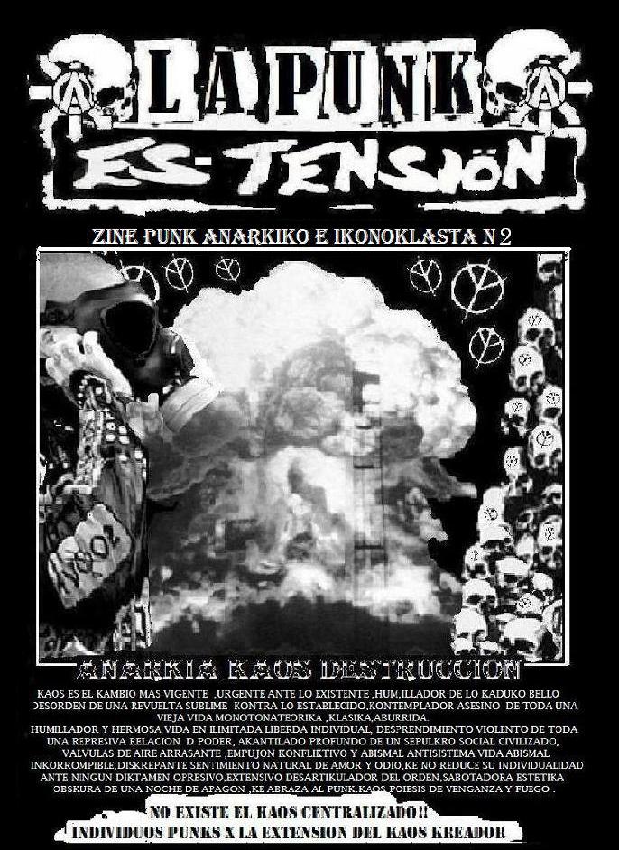 LA PUNK ES TENSION #2 ( PUNKZINE)