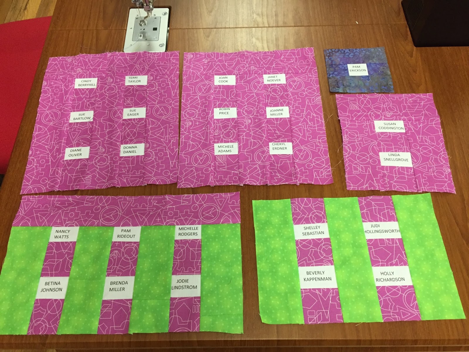 My Joyful Journey Fabric Name TagsHow to Make Them