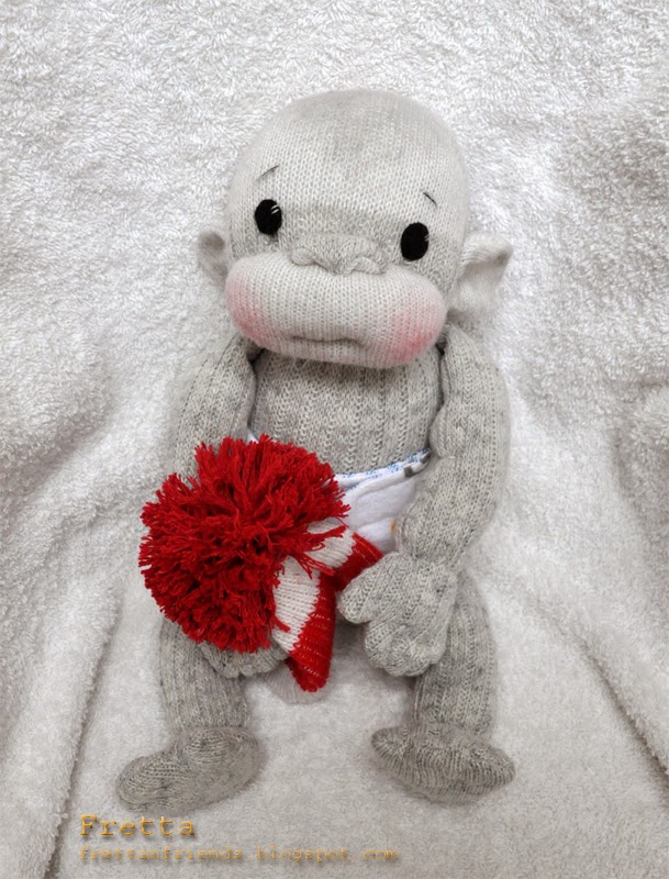 Fretta Sock Monkey Guy