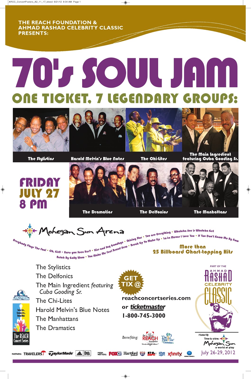The Reach Foundation 1 WEEK Until 70's Soul Jam!