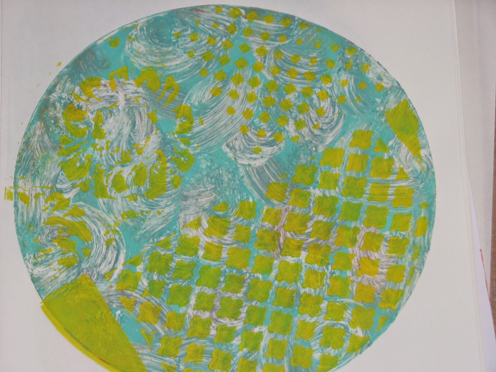 Ink Stains Dina Wakley Gelli Plate Examples & GiveAWay!!