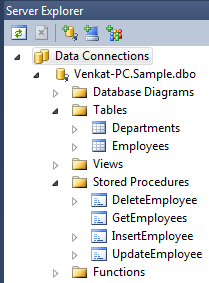 Insert Update Delete using stored procedures in LINQ to SQL