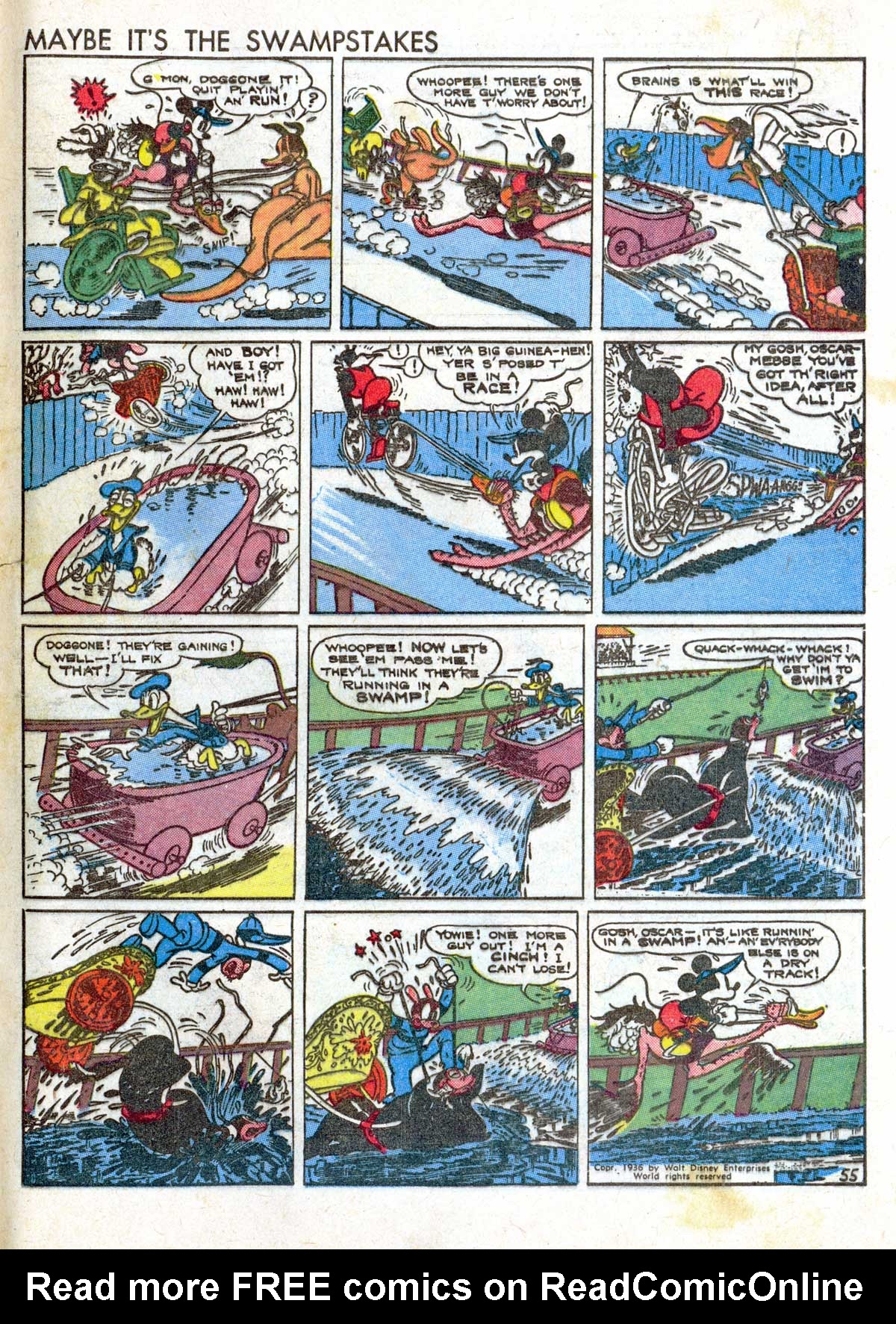 Read online Walt Disney's Comics and Stories comic -  Issue #3 - 65