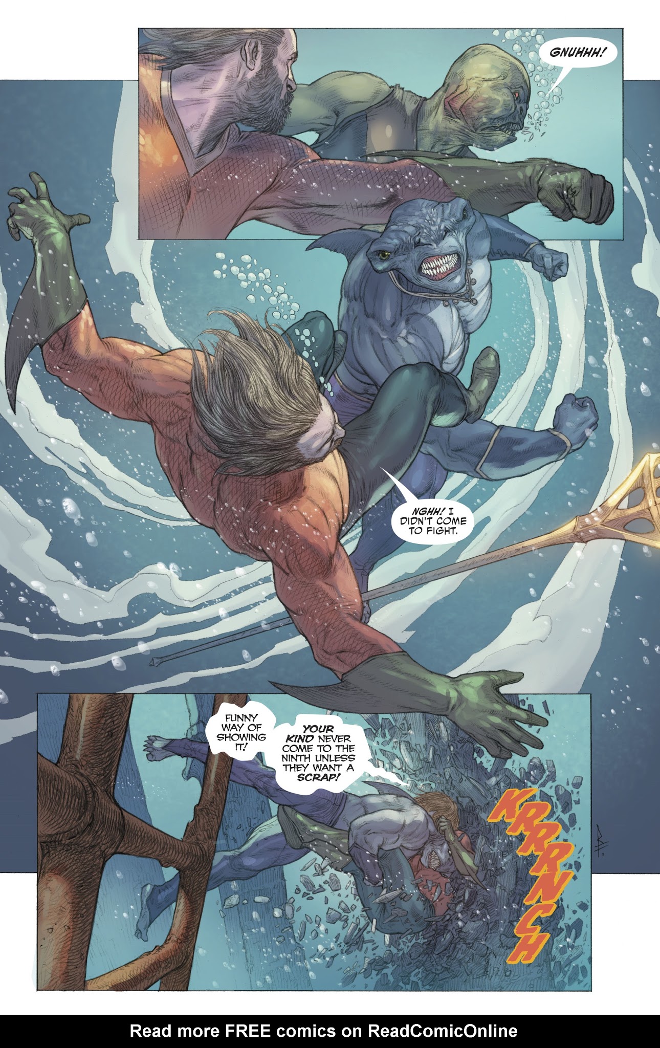 Read online Aquaman (2016) comic -  Issue #31 - 17