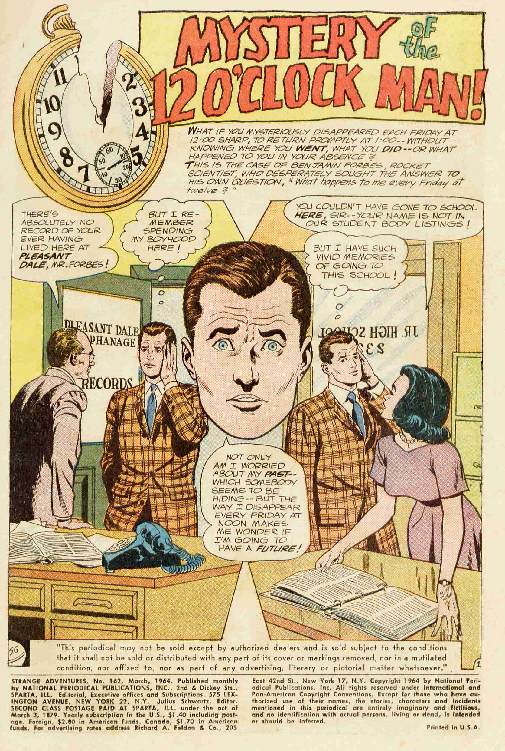 Read online Strange Adventures (1950) comic -  Issue #162 - 3