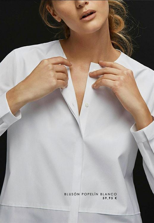massimo dutti mujer camisas blancas 2018
