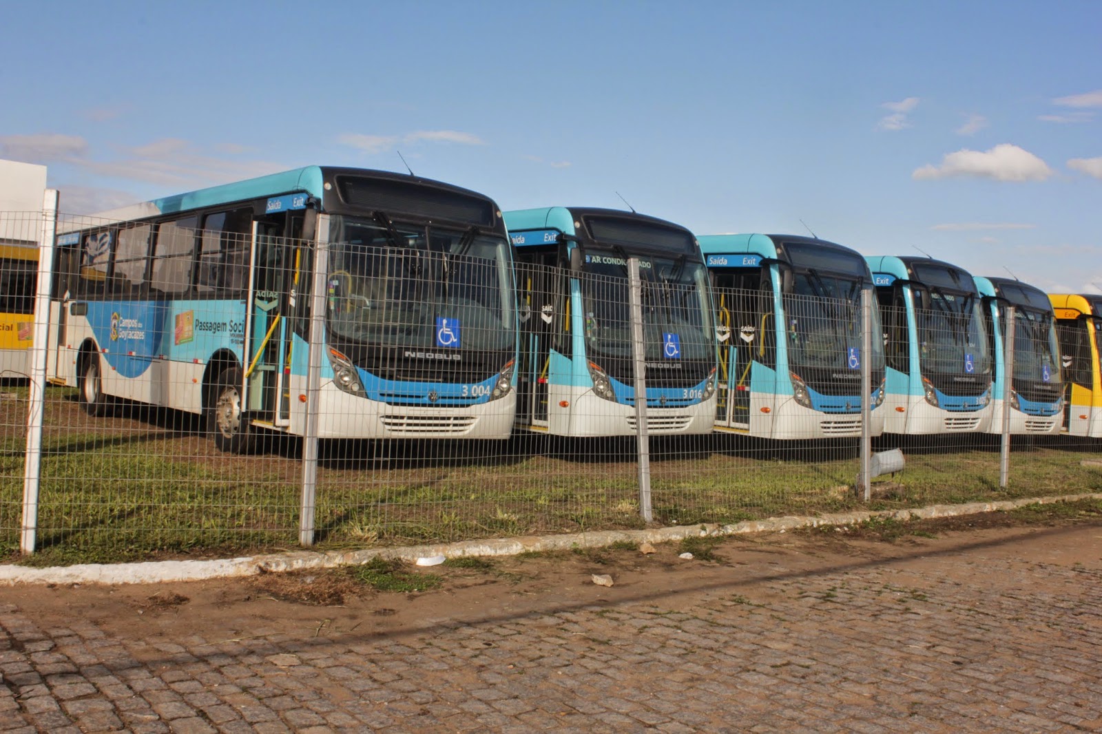 Frota de ônibus de Campos, RJ, recebe veículos novos. Frota de ônibus de Campos, RJ, recebe veículos novos.