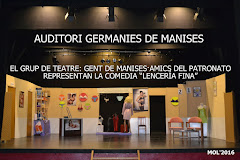 29.01.16 TEATRE PEL GRUP GENT DE MANISES-AMICS DEL PATRONATO: LENCERÍA FINA
