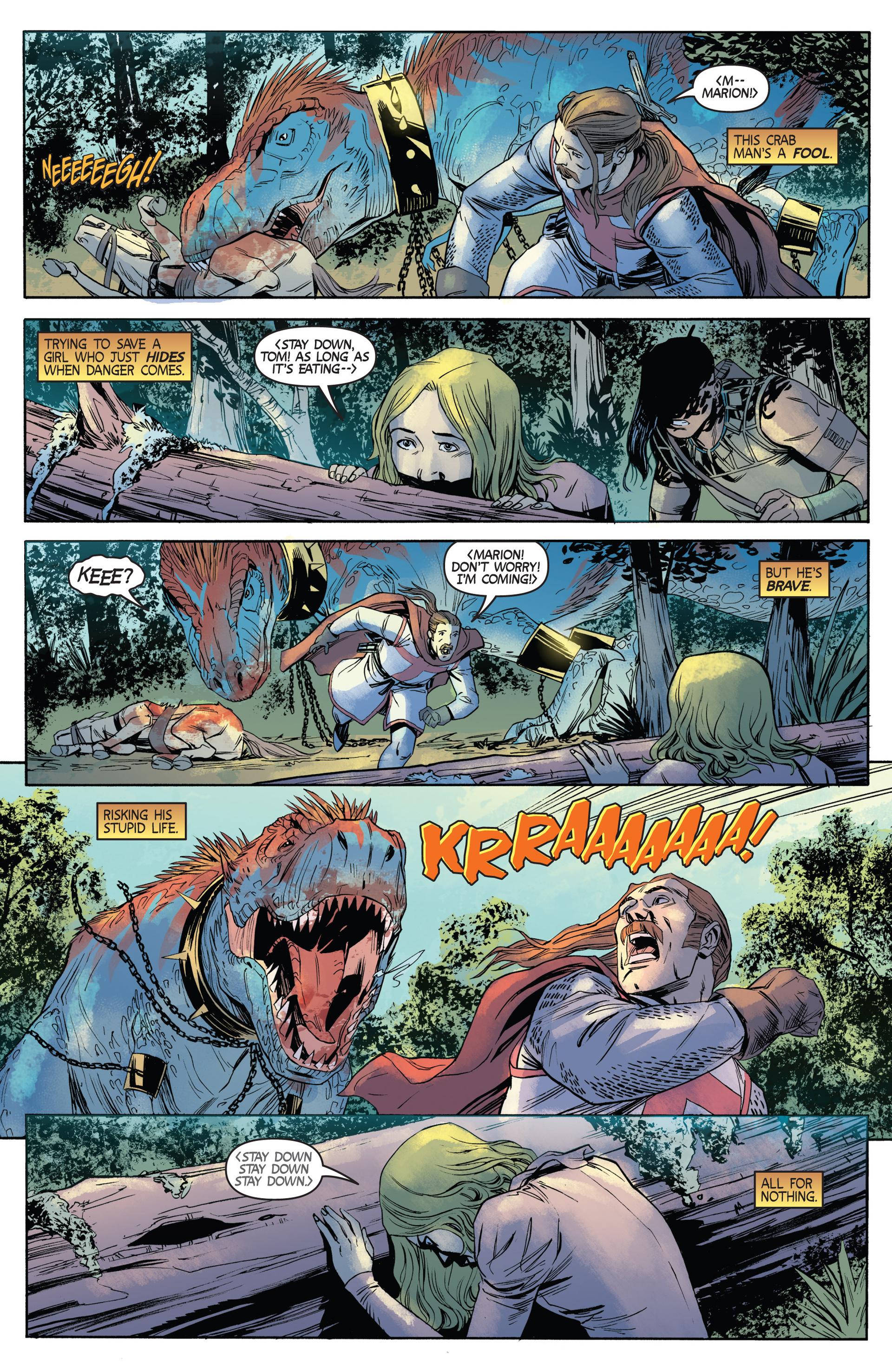 Read online Turok: Dinosaur Hunter (2014) comic -  Issue #3 - 19