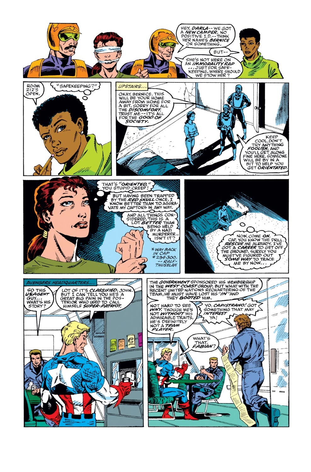 Read online Captain America (1968) comic -  Issue #386 - 9