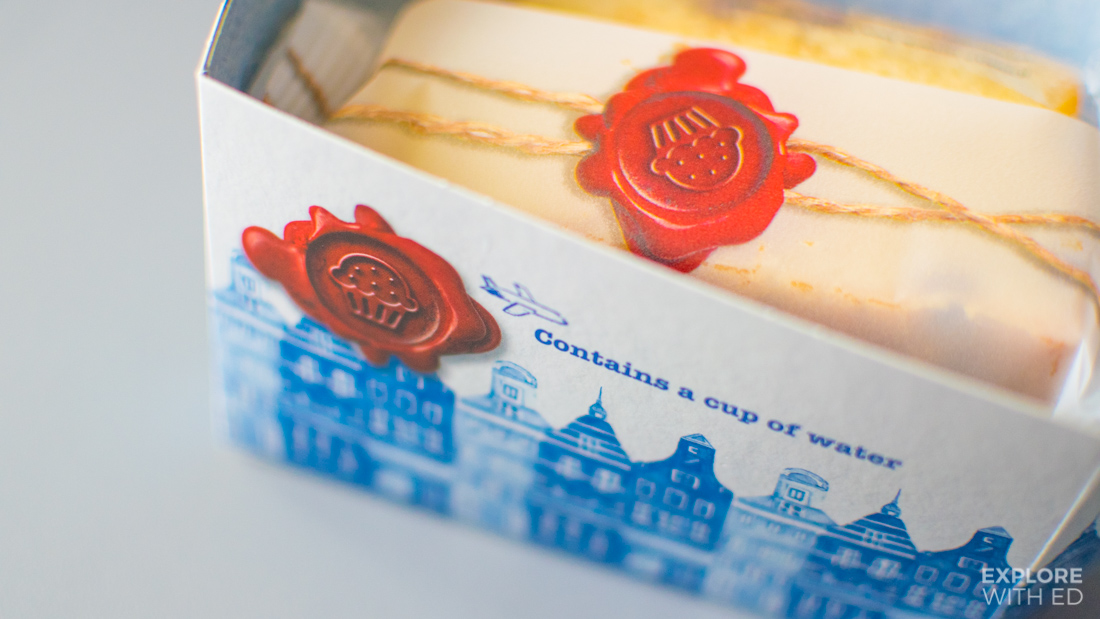 Food onboard KLM Cityhopper