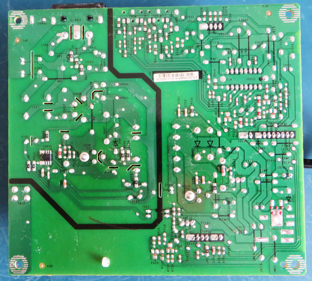 Electronics Blog: Salvaging electronic parts - Part 3 BenQ GL2430 Monitor