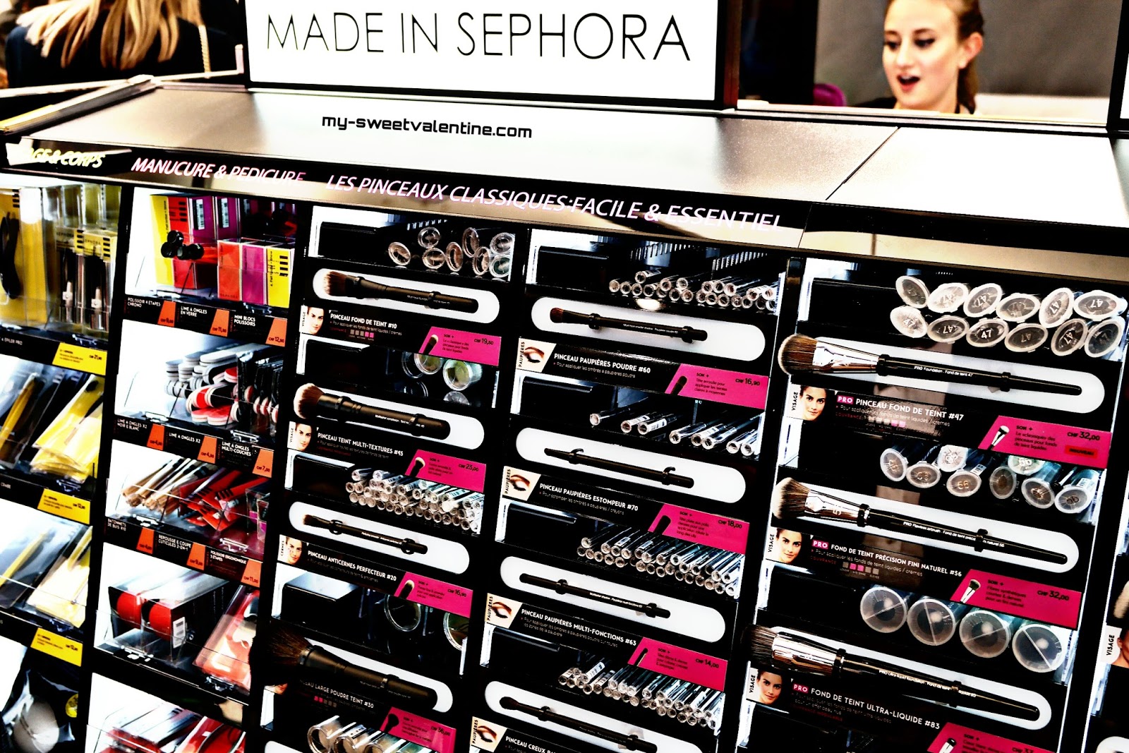 My sweet valentine Opening of the first Sephora in Switzerland at