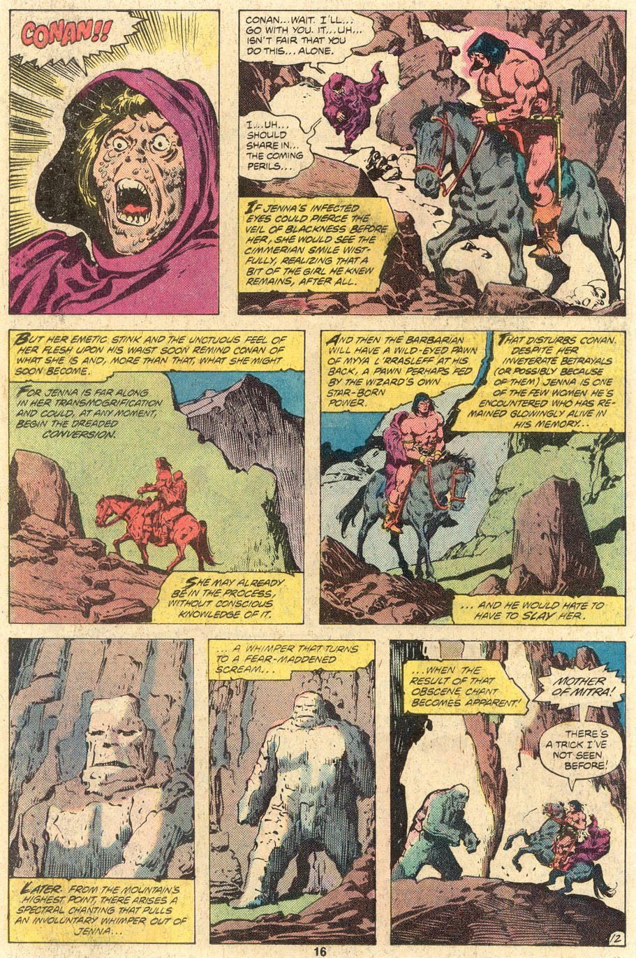 Read online Conan the Barbarian (1970) comic -  Issue #118 - 13