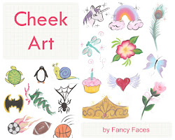 face cheek painting designs menus popular