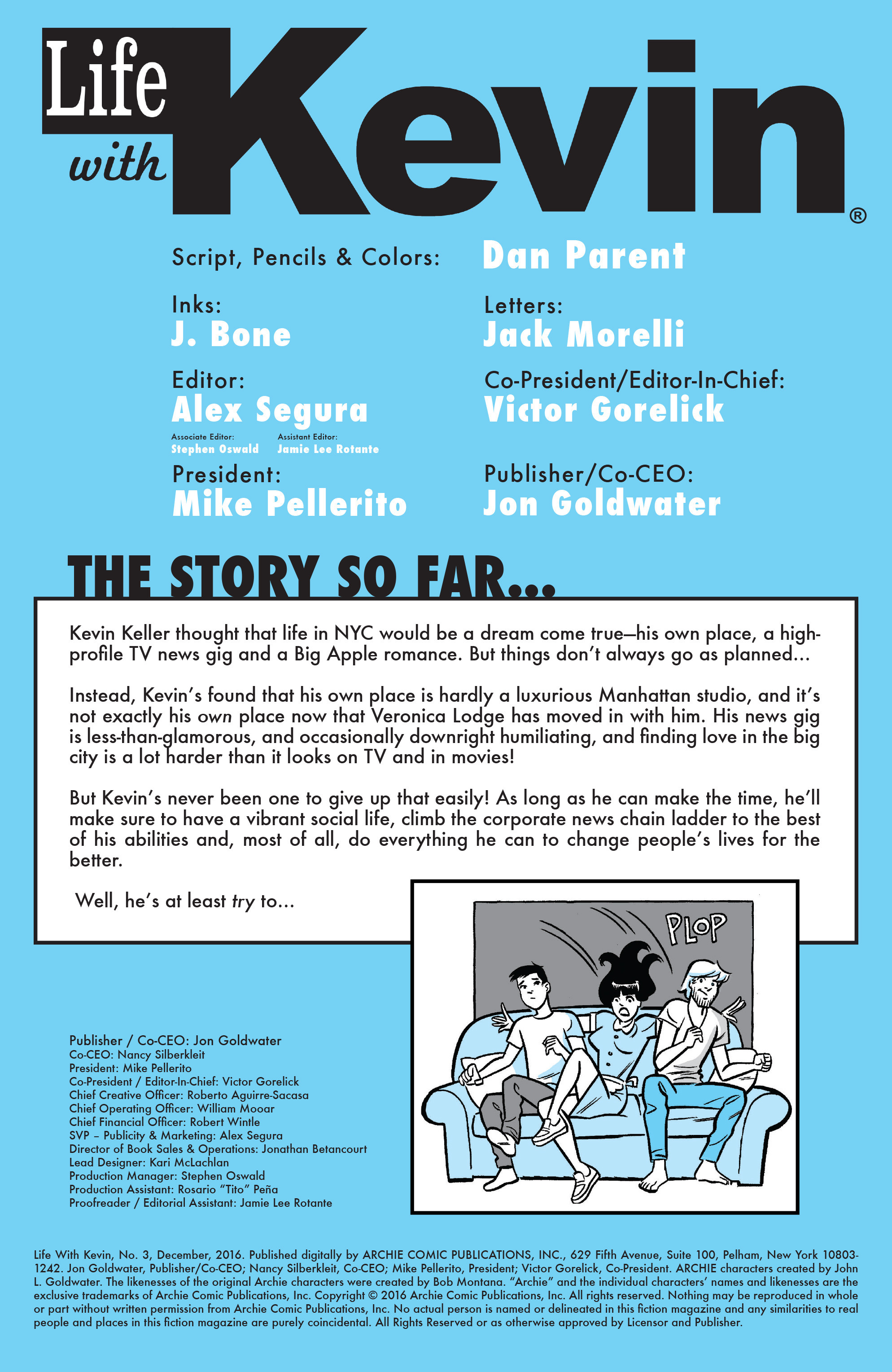 Read online Life With Kevin comic -  Issue #3 - 2