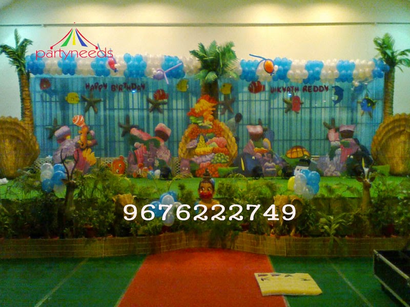 birthday party decorations in hyderabad, vijayawada, warangal, siddipet