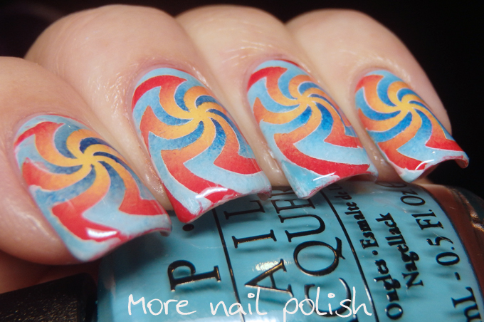 What's up nails - Hypnose vinyls, hot and cold gradient. ~ More Nail Polish