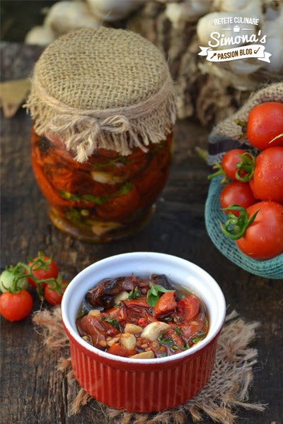 Rosii uscate in ulei de masline