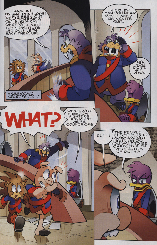 Read online Sonic The Hedgehog comic -  Issue #224 - 11